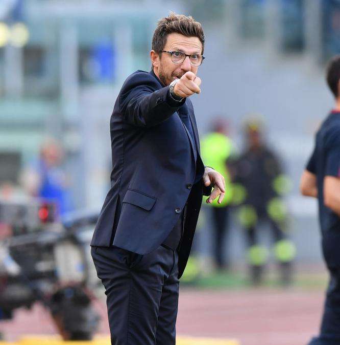 Roma, Di Francesco: "Col Napoli vi assicuro una bellissima partita. Dobbiamo attaccare come fanno loro..."