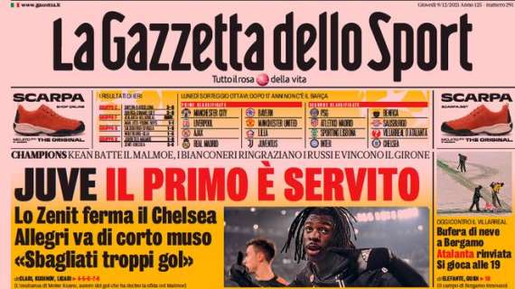PRIMA PAGINA - Gazzetta: "Spalletti è al dentro o fuori, Leicester 7 con il Covid".