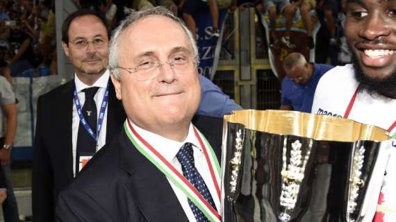 Lazio, Lotito tuona: "Parlano ancora di 'Lazietta', manco per niente! Abbiamo vinto una coppa Italia storica!"
