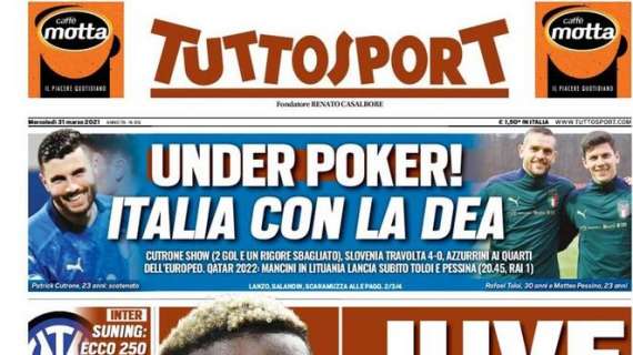 PRIMA PAGINA - Tuttosport: "Juve, lo vuoi Pogba?"