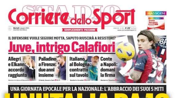 Corriere dello Sport: "Conte a Napoli: domani la firma"