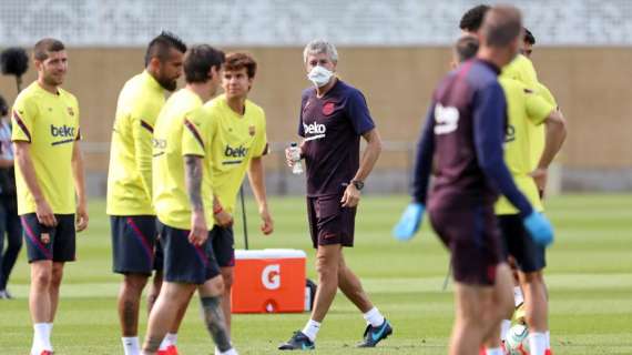 Riparte anche il Barcellona: primo allenamento al completo per Setien