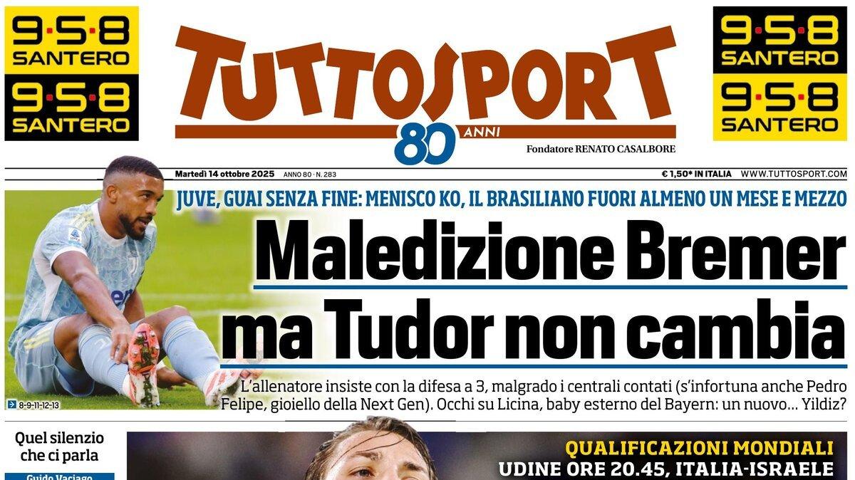 Tuttosport: "Italia, chiudiamola qua"