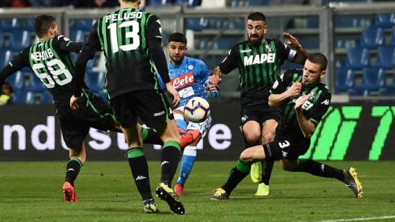 Sassuolo-Napoli, preview e probabili formazioni: dubbio in attacco, cambia il regista?
