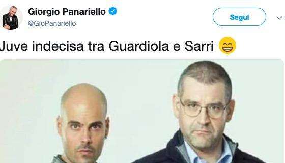 FOTO - Sarri o Guardiola? Panariello scherza con le somiglianze con Gomorra: Juve indecisa tra Savastano e Di Marzio