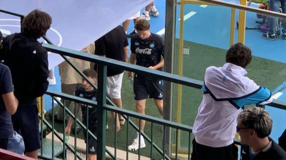 Napoli-Brest, McTominay e Gilmour out: i due scozzesi s'intravedono a bordo campo