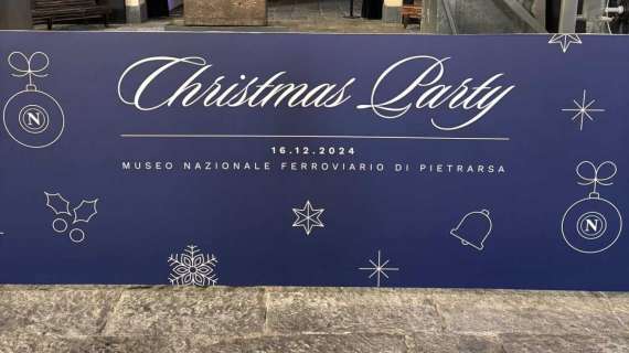 Christmas party SSCNapoli, la serata è stata rivissuta: la fotogallery