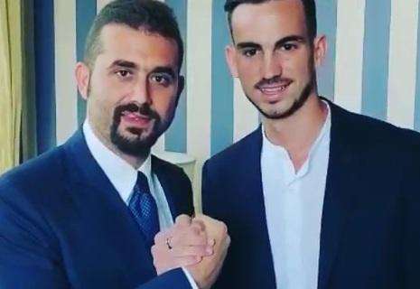 VIDEO - Fabian, stretta di mano anche con Edo De Laurentiis: "Benvenuto!"