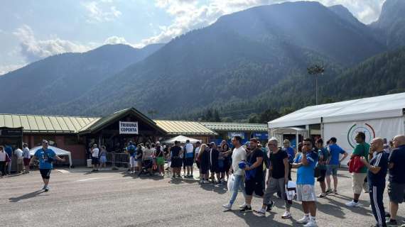 L'Adige titola: "Il Napoli ha salvato il turismo in Val Di sole, venduti 40mila posti letto"