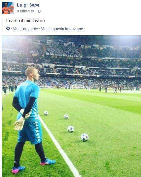FOTO - "Amo il mio lavoro", messaggio chiaro di Sepe sui social