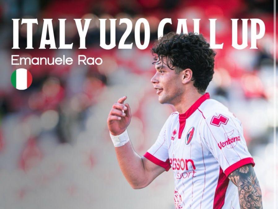 Italia Under 20, i convocati: c'è anche Rao, l'azzurrino in prestito al Bari