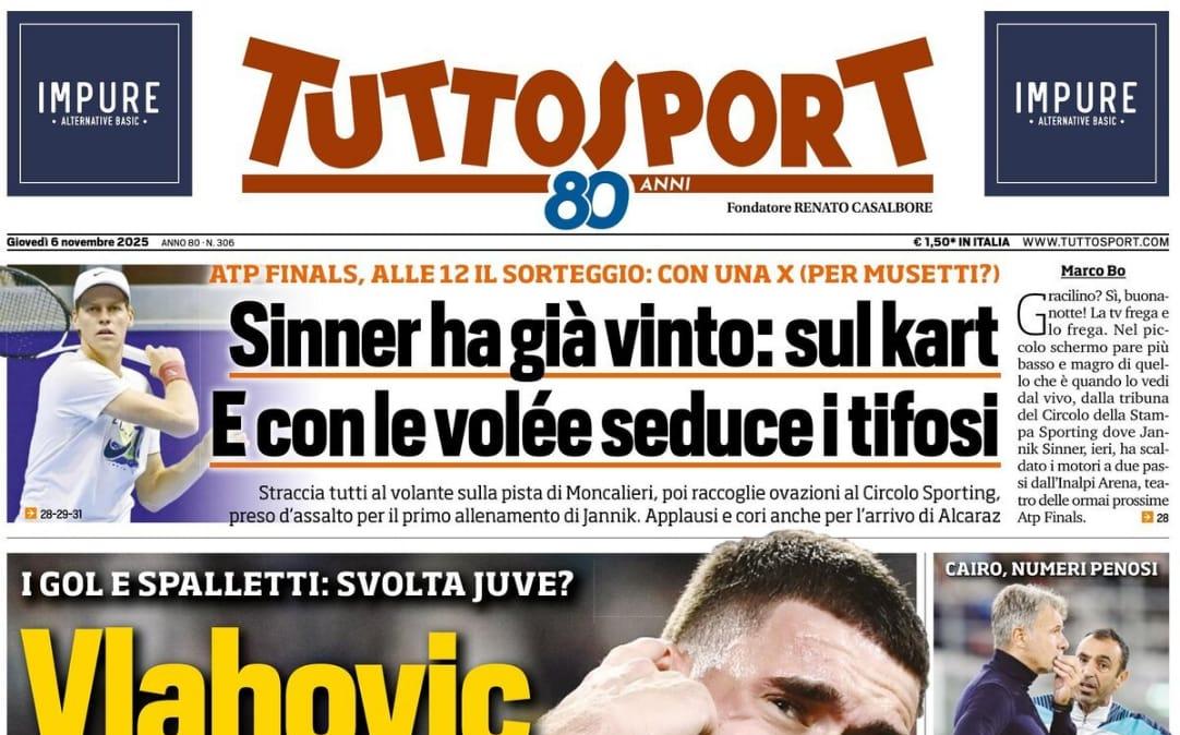 Tuttosport: "Vlahovic, si riaprono le porte"