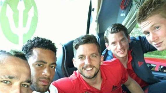 FOTO - Mertens dopo il successo sulla Svizzera: "Torniamo in Belgio con una vittoria"