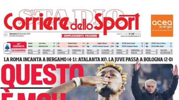 PRIMA PAGINA - Cds: “Milan-Napoli decide l’anti Inter: ultima chiamata per Spalletti”
