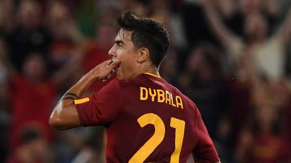 Una doppietta di Dybala stende la Fiorentina: Roma con l'uomo in più per 70'