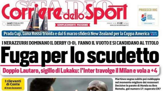 PRIMA PAGINA - CdS: "Gasp batte Gattuso, Napoli imbavagliato"