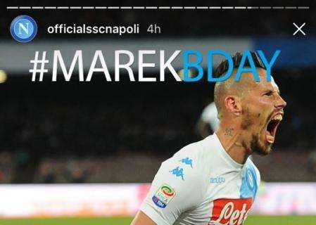 FOTOGALLERY - SSC Napoli lancia sui social il #MarekBDay: gli scatti stagione per stagione