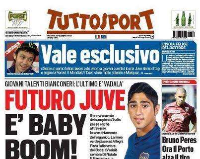 FOTO - Obiettivi Napoli, Tuttosport titola: "Il Toro alza il tiro per Bruno Peres"