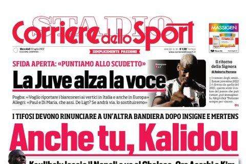 PRIMA PAGINA - CdS Campania: “Anche tu, Kalidou"
