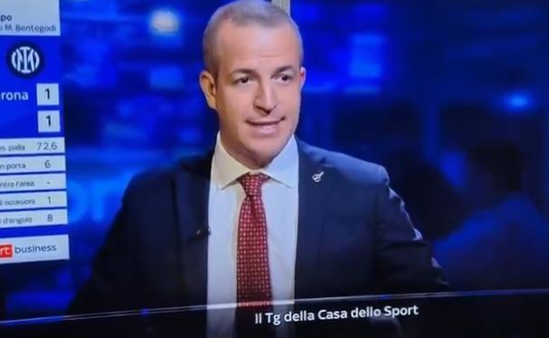 Bufera social: l'Inter segna nel recupero, s’intravede la redazione di Sky che esulta