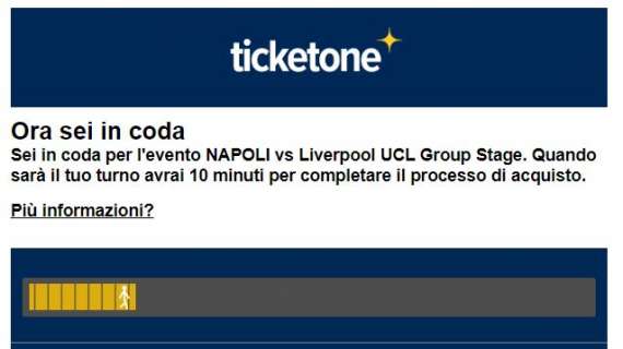 FOTO - Sorpresa per il Liverpool: spuntano nuovi biglietti per i settori superiori e si rifà la fila su Ticketone