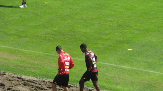 FOTO TN - Diawara, lavoro personalizzato! Palestra e "sabbia" dopo l'infortunio di ieri