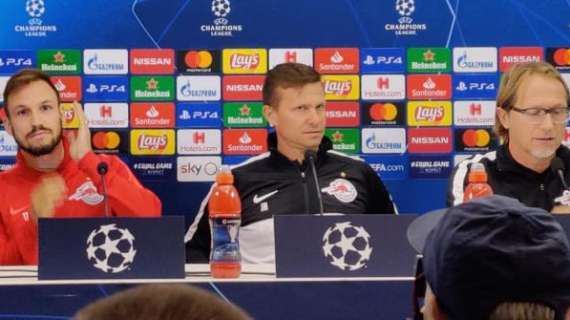 Salisburgo, Marsch in conferenza: "Abbiamo avuto fortuna, punto importante perchè il Napoli ha una super difesa"