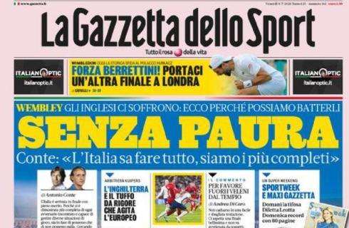PRIMA PAGINA - Gazzetta: "Spalletti show, che frecciata a Totti!"