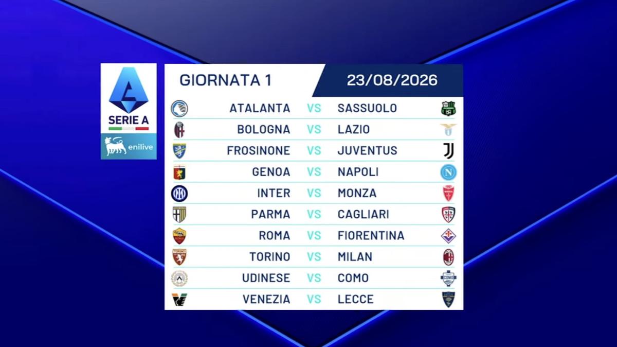 Calendario Serie A, sarà Genoa-Napoli alla 1ª giornata!