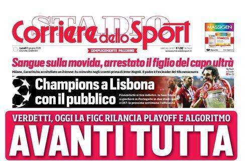PRIMA PAGINA - CdS Campania - Fabian-Napoli: "Lo spagnolo è intoccabile"