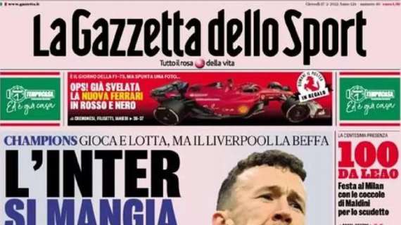 PRIMA PAGINA - Gazzetta: “A Barcellona nel nome di Diego”