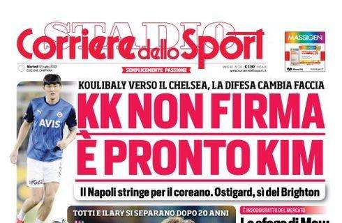 PRIMA PAGINA - Cds Campania: ”KK non firma, è pronto Kim”
