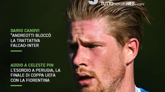 "Genio & Eleganza": De Bruyne protagonista in copertina del nuovo numero di TMWMagazine
