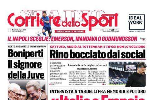 PRIMA PAGINA - CdS Campania: "Il Napoli sceglie: Emerson, Mandava o Gudmundsson"
