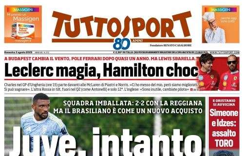Tuttosport di spalla: "Simeone-Idzes, assalto Toro"