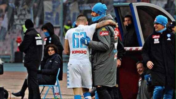 FOTO - Maksimovic spazza via le polemiche: meraviglioso abbraccio a Tonelli dopo il gol