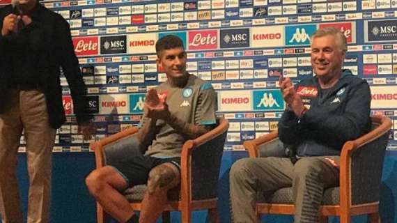 Di Lorenzo ai tifosi: "Che orgoglio essere qui! Non me l'aspettavo, voglio ripagare la fiducia di Ancelotti"