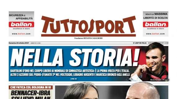 PRIMA PAGINA - Tuttosport: “Spareggio d’Italia”