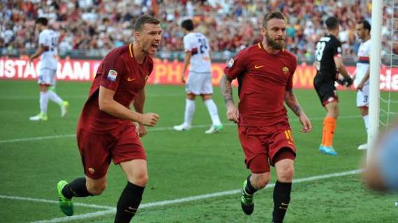 Roma, Dzeko fissa gli obiettivi: "Priorità al campionato, ma vogliamo fare bene anche in Champions"