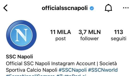 Fuga Scudetto, Kvara-mania e vetrina europea: il Napoli vola su Instagram, quasi +1mln dell’estate