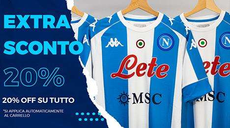 Maglie Napoli arriva lo  Sconto Extra del 20%