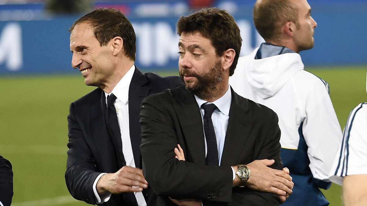Agnelli accoglie Allegri alla Juve: "Ha la credibilità per scrivere un nuovo capitolo"