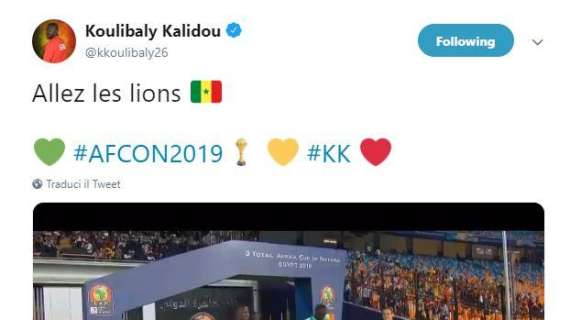 VIDEO - Koulibaly carica l'ambiente in vista della finale di Coppa d'Africa: "Forza leoni!"