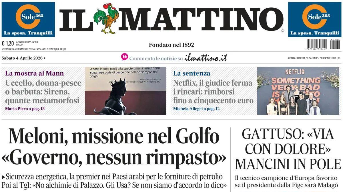 Il Mattino: "Conte-Allegri, che sfida! Chi vince può sognare"