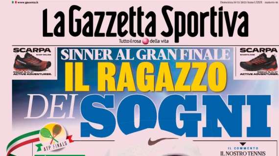 PRIMA PAGINA - Gazzetta sulla Nazionale: "Portateci in Europa"