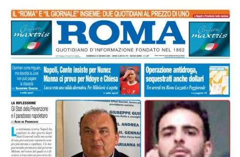 Il Roma: "Napoli, Conte insiste per Nunez. Manna ci prova per Ndoye e Chiesa"