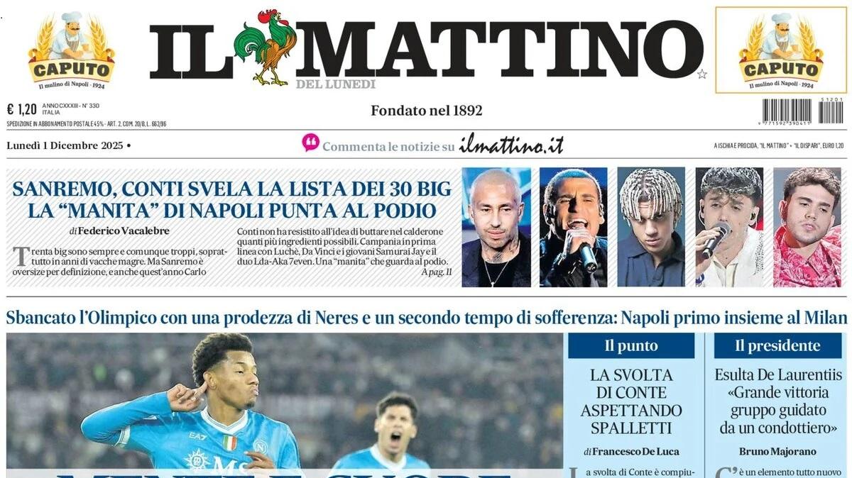Il Mattino: "Mente e cuore"