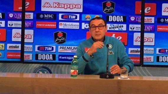 RILEGGI LIVE - Sarri: "A Torino con la follia di imporre gioco contro i più forti. Non pensiamo ai punti: in campo l'orgoglio di una città intera! Sul modulo di Allegri e l'arbitro..."