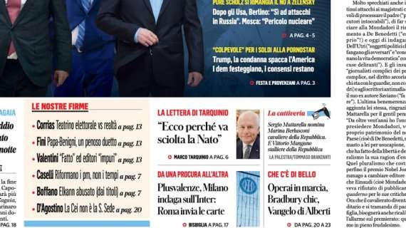 Il Fatto Quotidiano: "Plusvalenze, Milano indaga sull'Inter: Roma invia le carte"