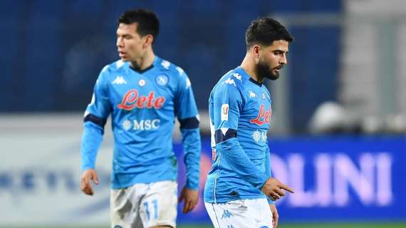 Tre azzurri ancora ko: Petagna, Lozano e Manolas si allenano a parte
